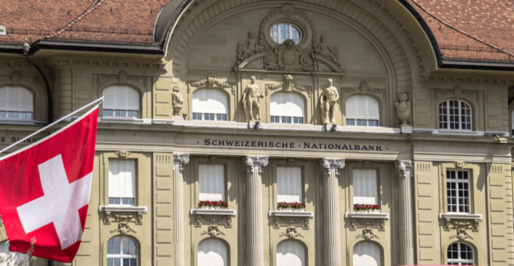 The Swiss National Bank building