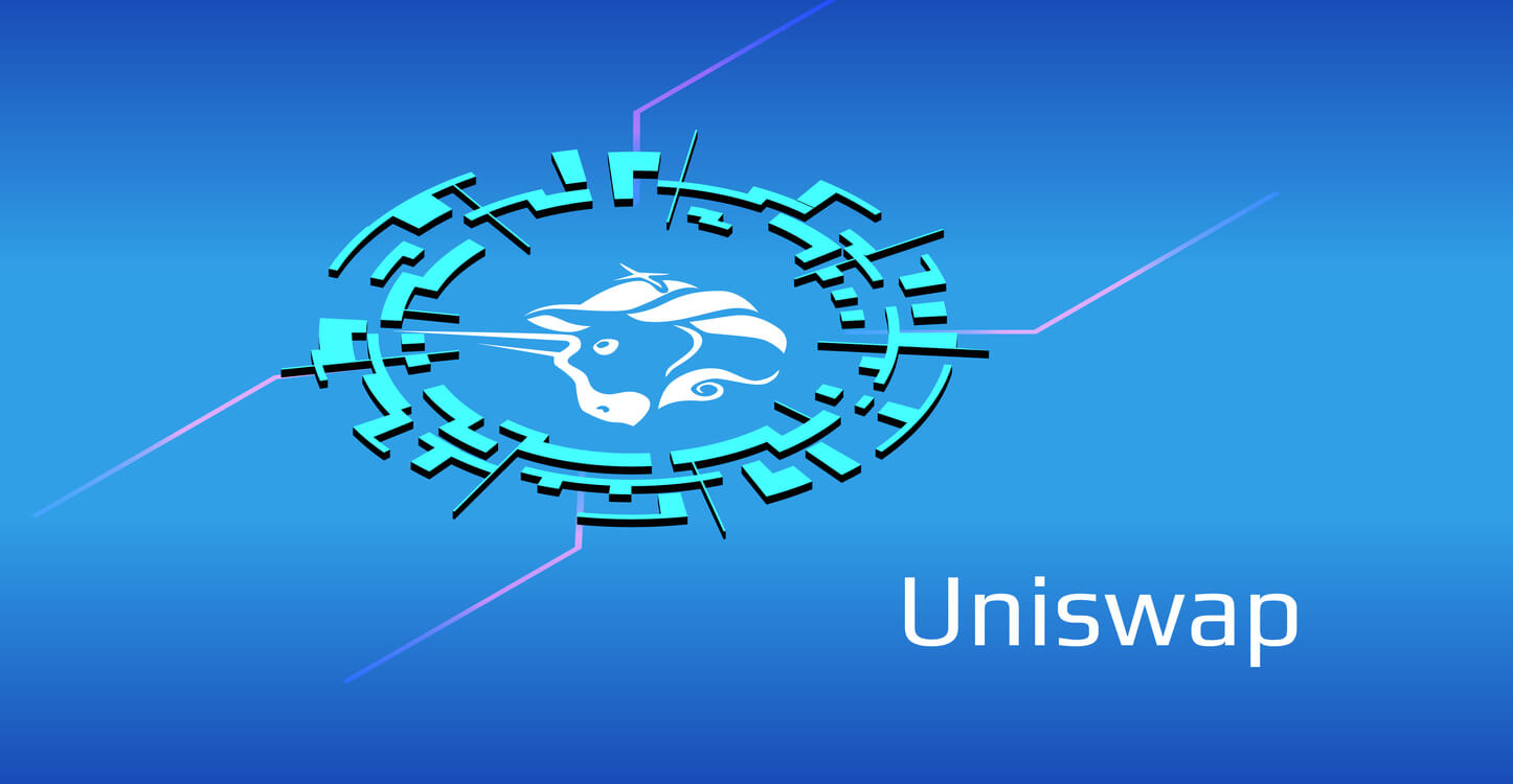 The Uniswap exchange logo