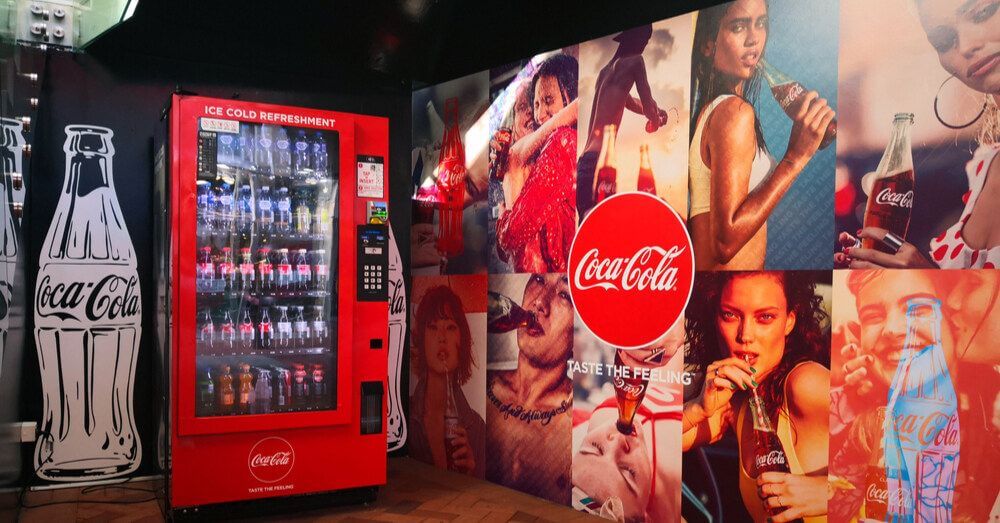 Distributore di Coca-Cola
