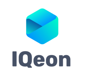 IQeon logo vertical