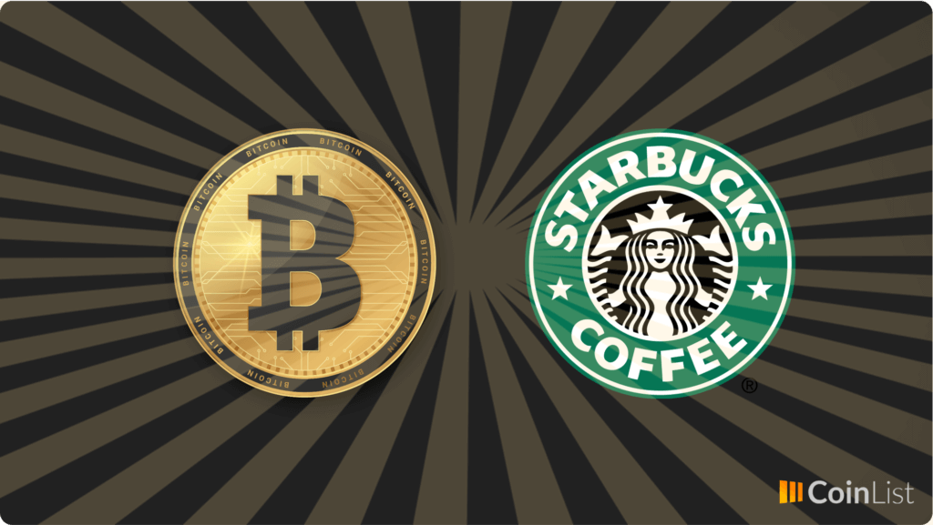 Starbucks aceptará bitcoin
