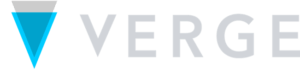 Verge logo white