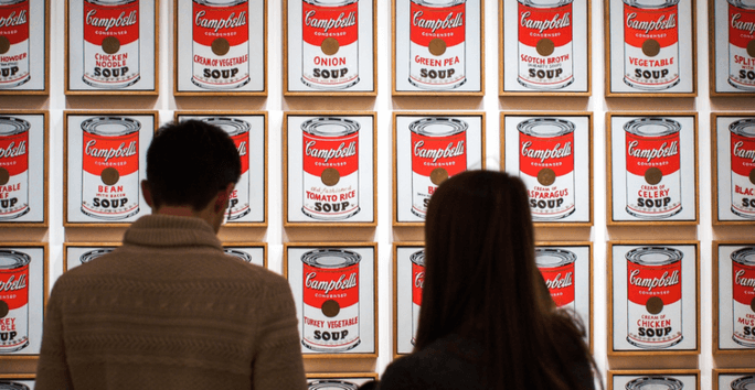 Image of Campbell’s Soup by Andy Warhol