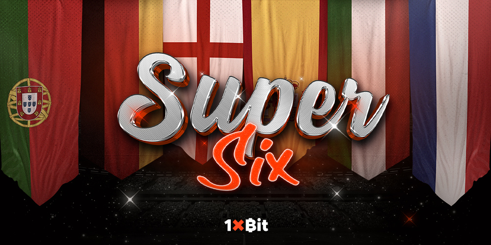 Torneo Super Six en 1xBit: una nueva ronda con más premios