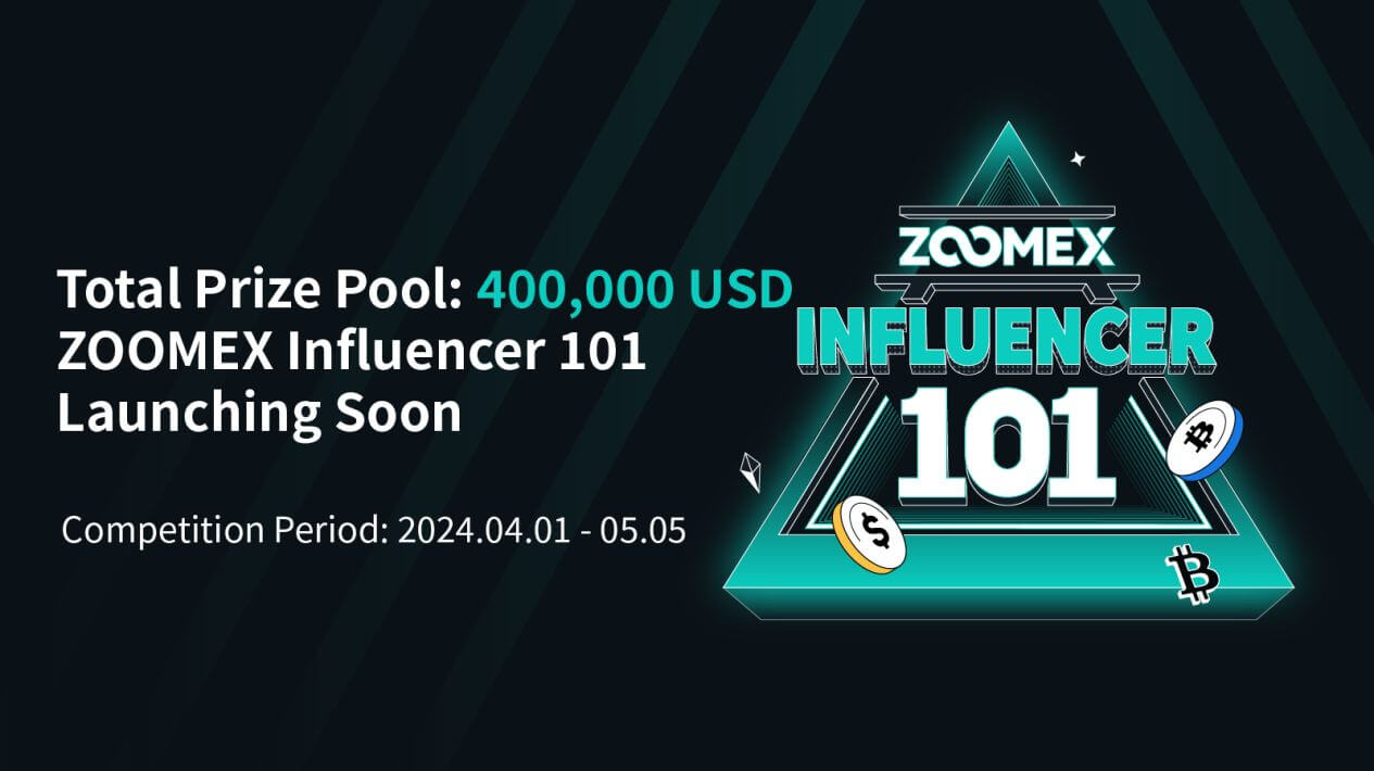 Unveiling the Future: Zoomex Launches New Brand Image and $400,000 Influencer 101 Campaign &#8211; CoinJournal zoomex
