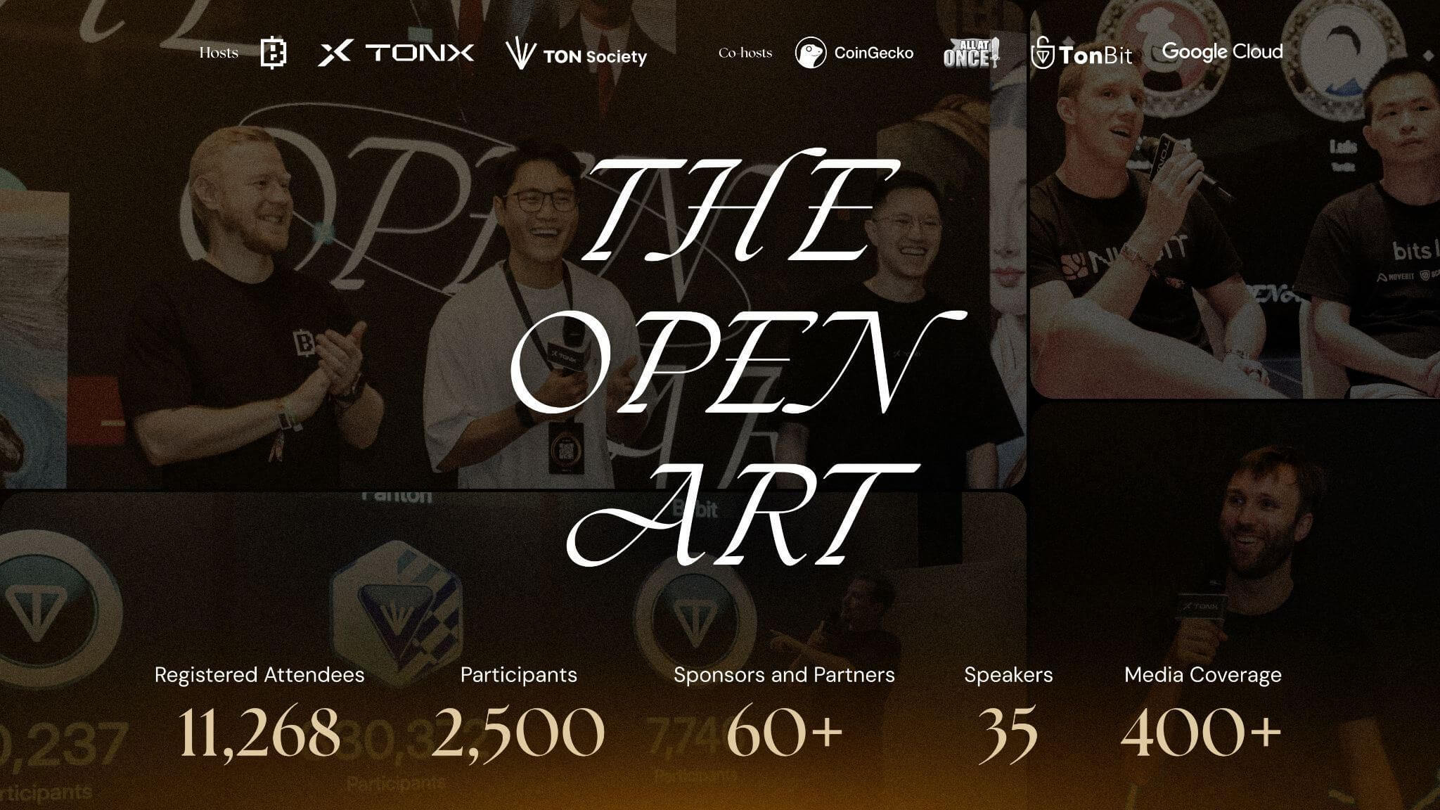 La Open Art de Blum, TONX y TON Society se convierte en el evento más grande de la Semana Token2049 - CoinJournal