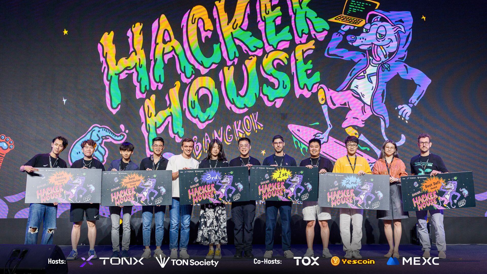 Winning Teams of the Hackathon Demo (TONX)