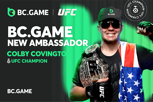 BC.GAME Announces UFC Welterweight Champion Colby Covington as New Brand Ambassador